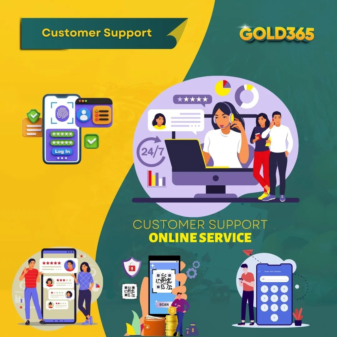 customer support gold365