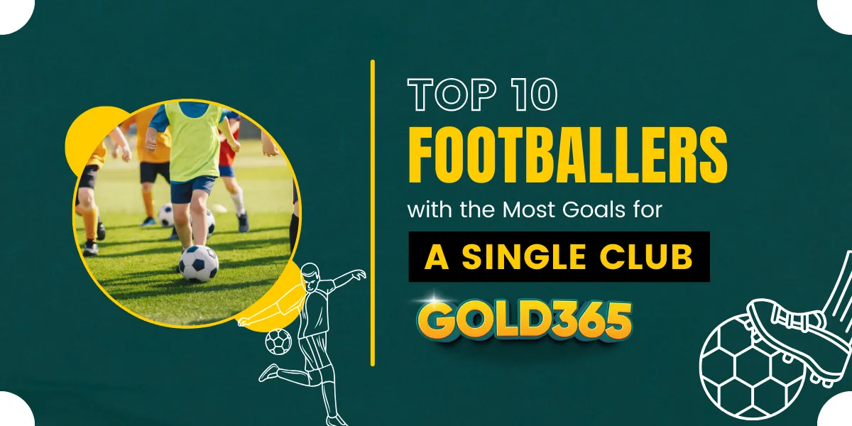 top 10 Footballers with the most goals for a single club